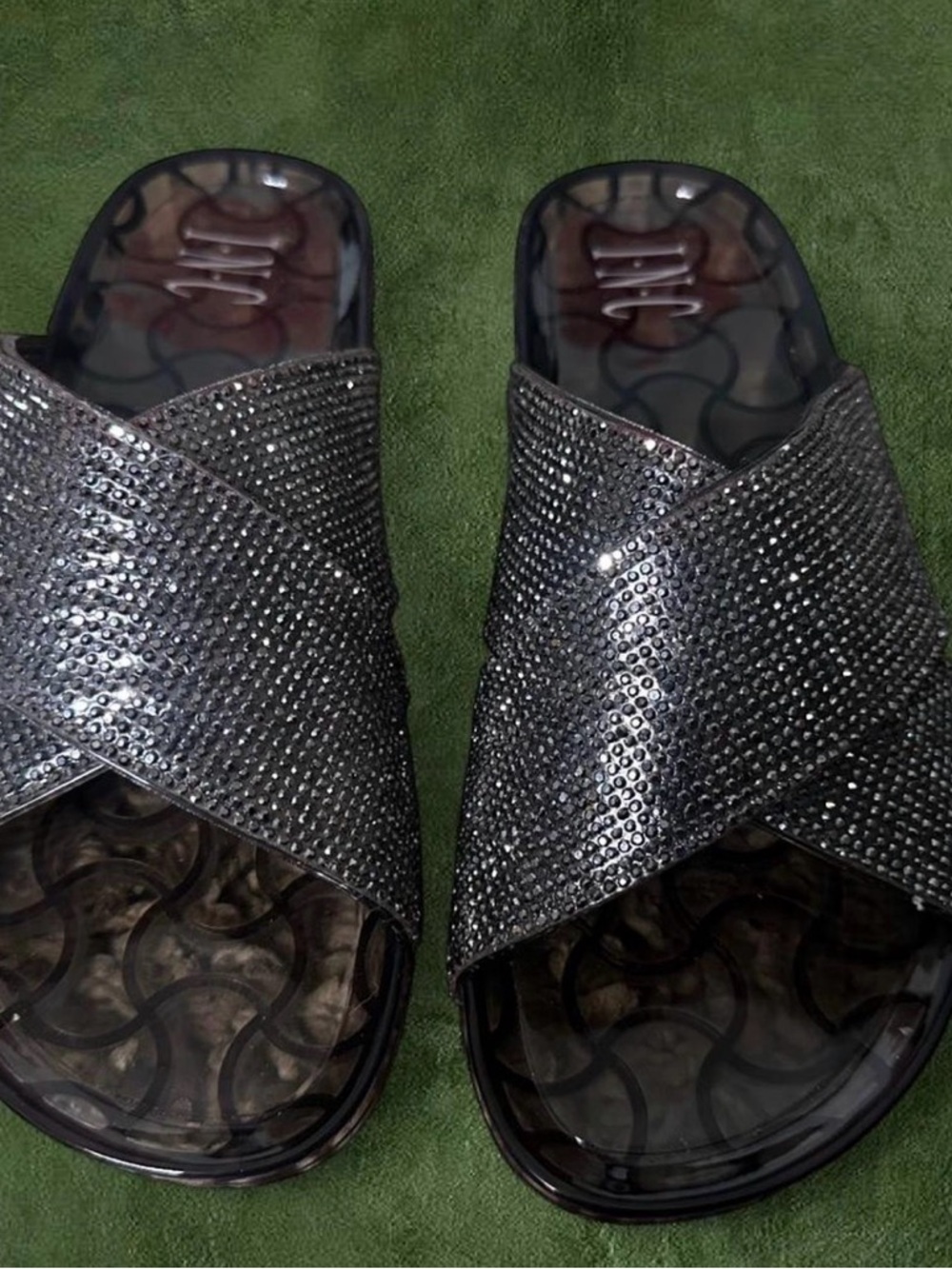 Rhinestone sandals